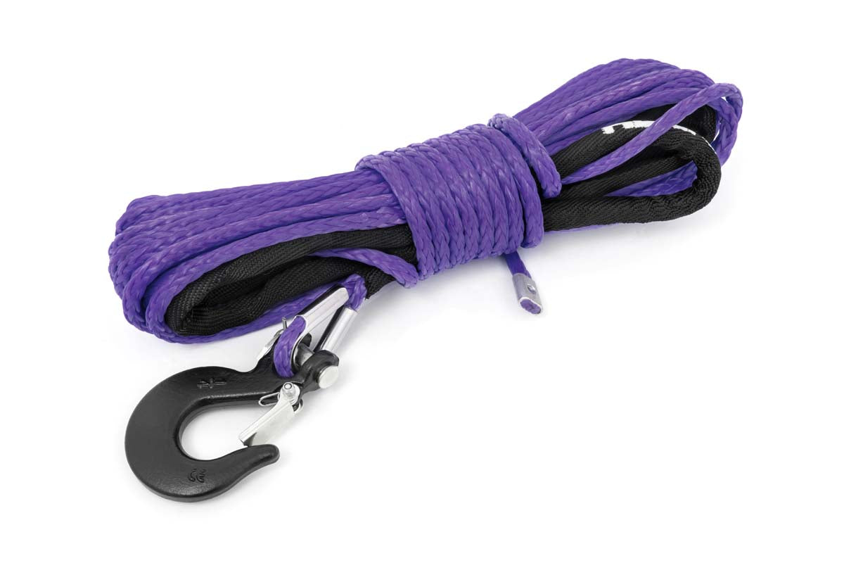 Rough Country 1/4in Synthetic Winch Rope UTV, ATV