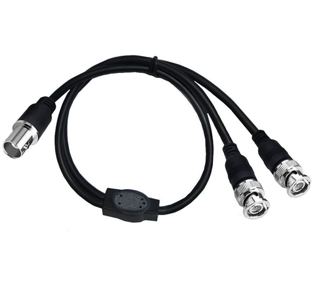 BNC Splitter Cable – BNC Female to Dual BNC Male 50cm TekShack