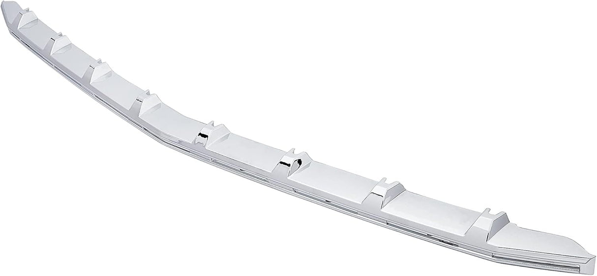 Front Grille Overlay Trim 4 Piece Set Chrome Finish