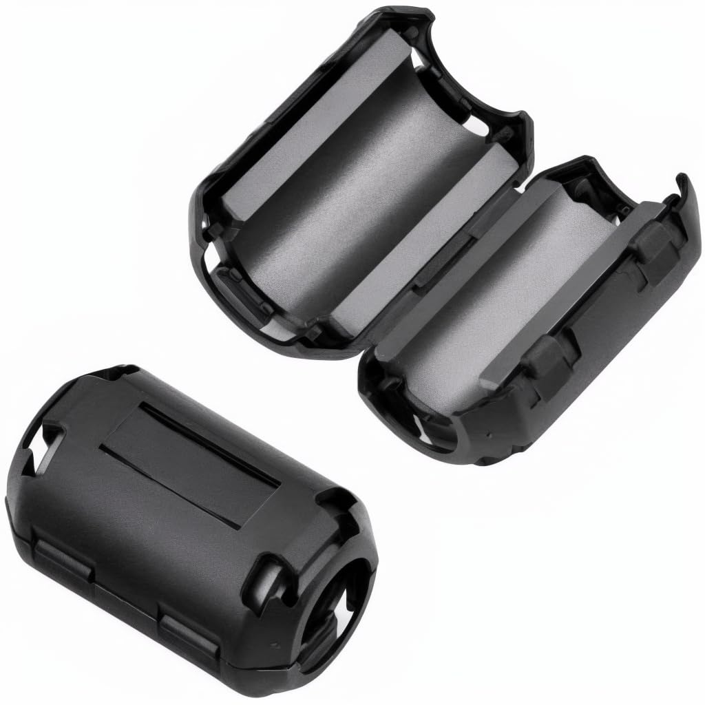 9mm clip-on Ferrite Core Choke 9mm Noise Suppressor TekShack