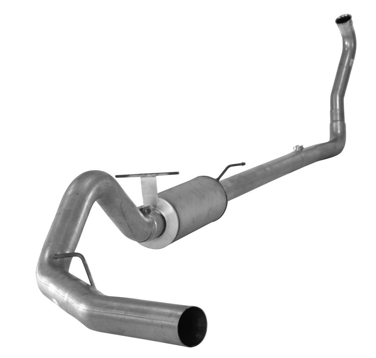 4" Turbo Back Single - 3-1/2" Downpipe | 2003-2007 Ford 6.0L F250/350/Harley Powerstroke Mel's Manufacturing