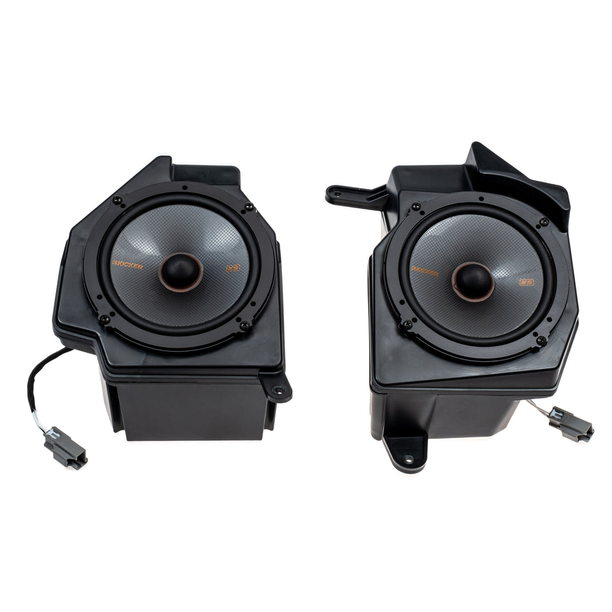 Kicker Plug & Play Full System 5-Channel, 8-Speakers KS, Sub Bundle | '18- '23 JL Wrangler