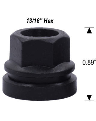 Wheel Spacer Lug Nut Far From Stock