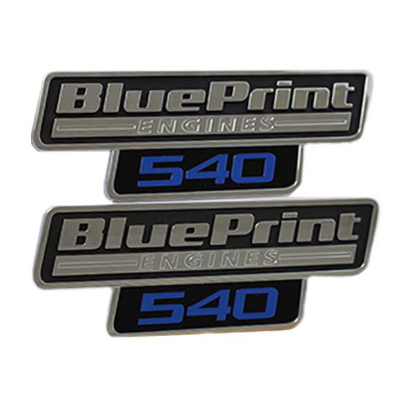 BluePrint Engines Fender Badges