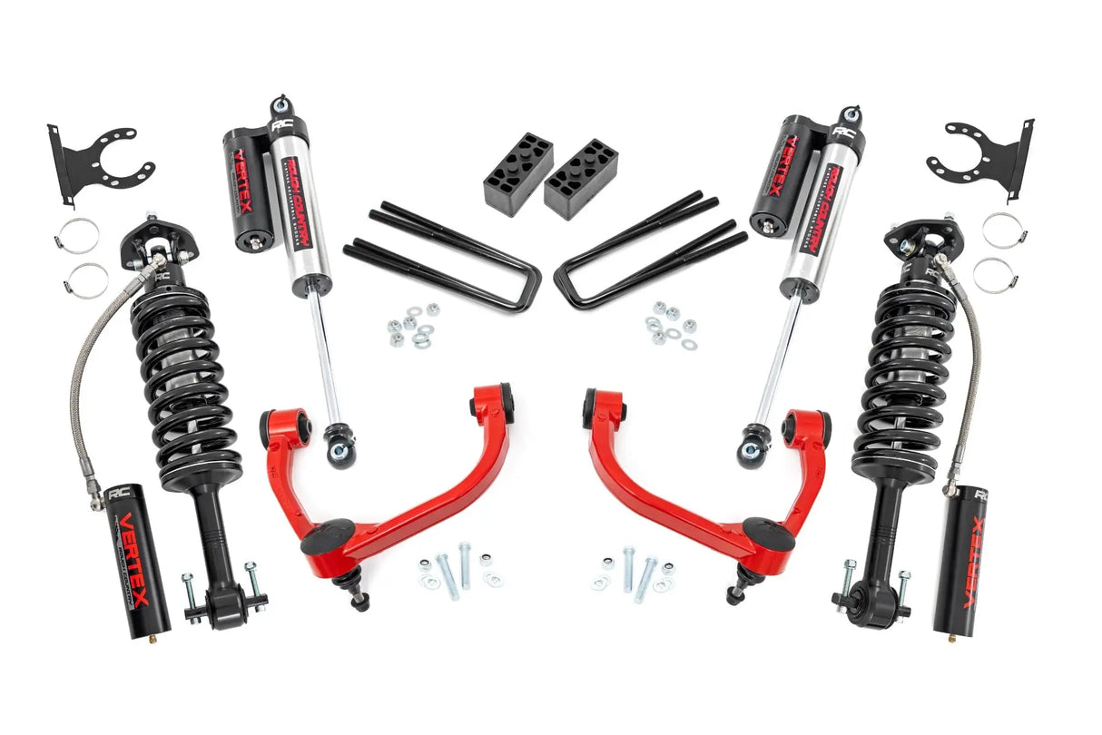Rough Country 3 Inch Lift Kit Ford F-150 4WD 2014-2020 545-config