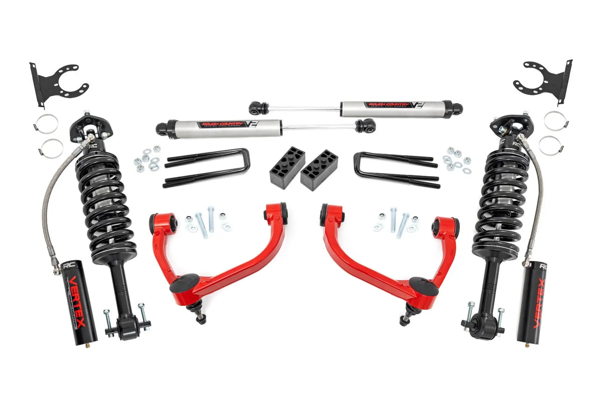 Rough Country 3 Inch Lift Kit Ford F-150 4WD 2014-2020 545-config
