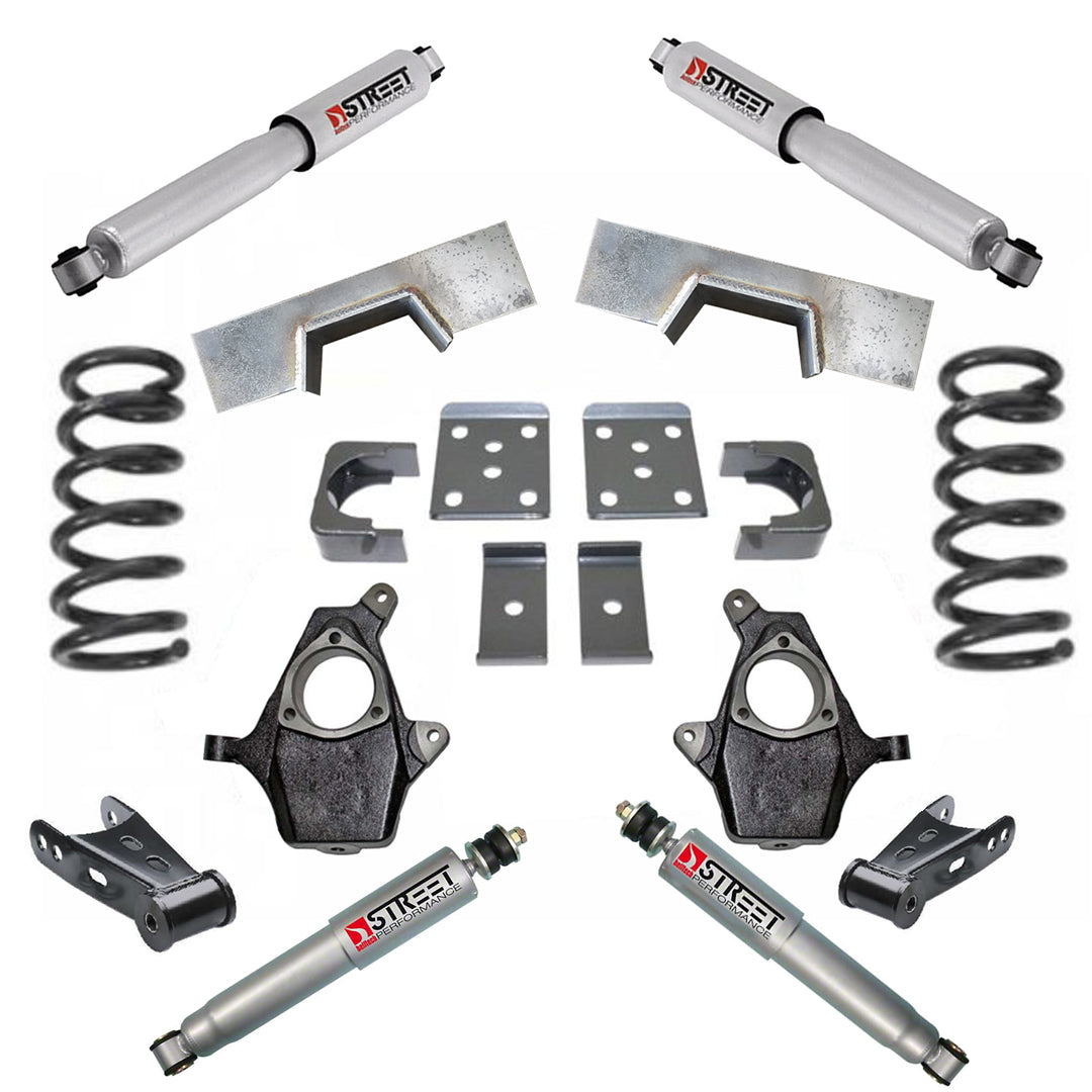 1999-2006 5/7, 5/8 Drop Kit Silverado Sierra Fits All Cabs 2wd Only