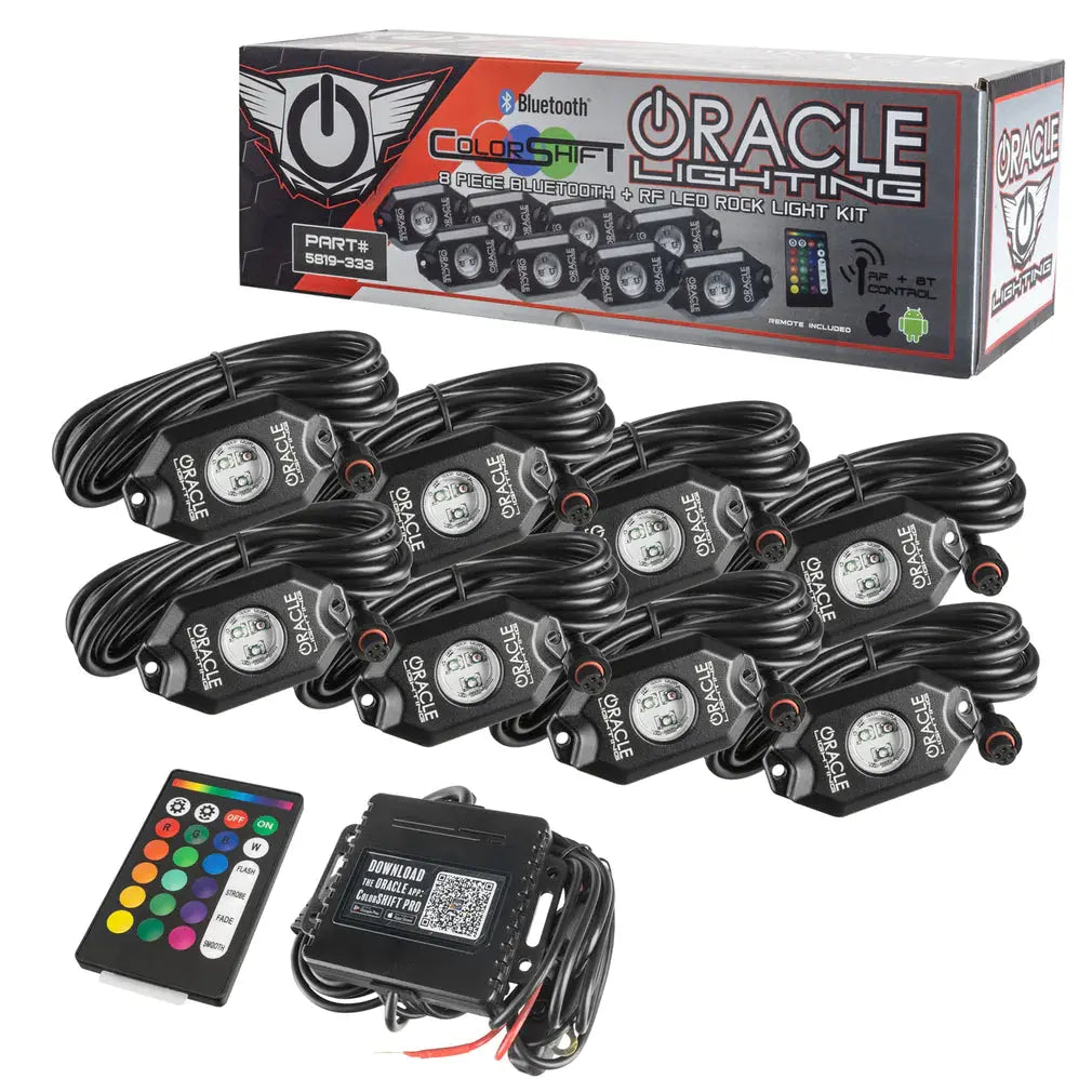ORACLE LIGHTING COLORSHIFT UNDERBODY WHEEL WELL ROCK LIGHT KIT oracle