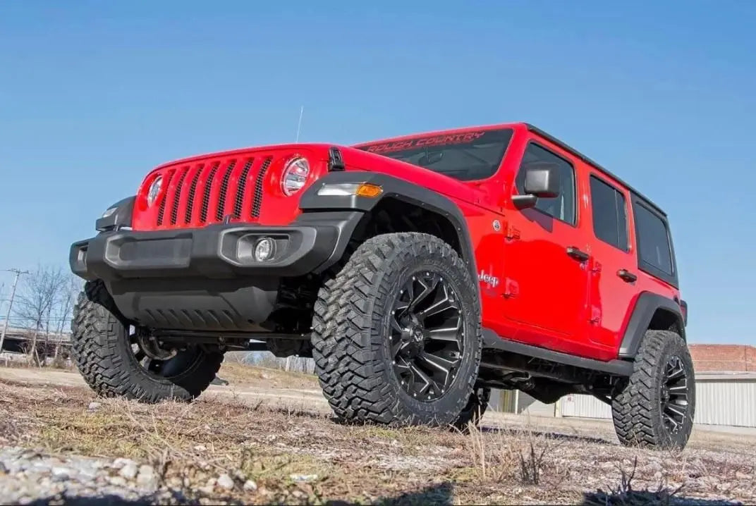 Rough Country 2.5 Inch Lift Kit Jeep Wrangler Unlimited JL 4WD 2018-2023 67731-config