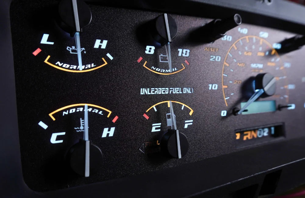 92-96 Cluster Faceplate Kit - XLT Sport - Gas Chinook Auto