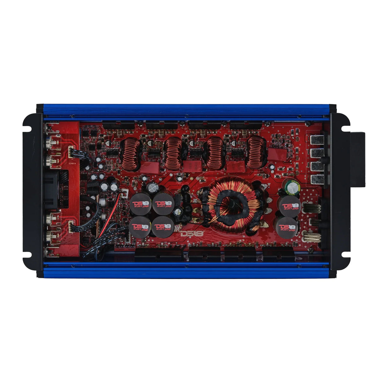 FRP Compact 4-Channel Full-Range Class-D Amplifier