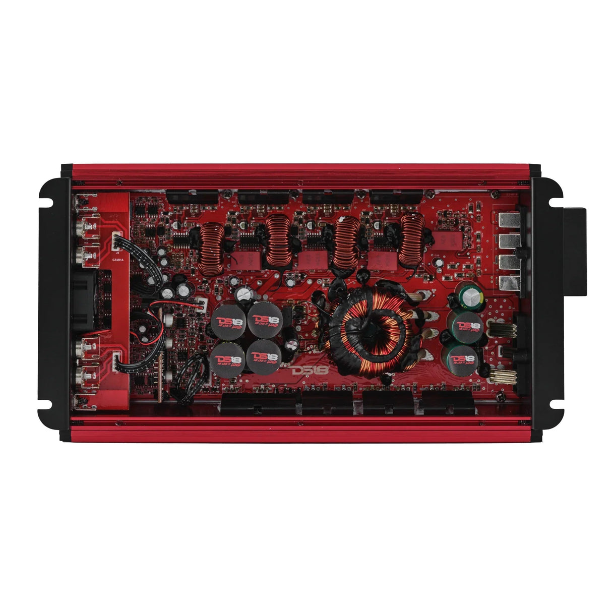 DS18 FRP-2.4K4 | 2400W RMS 4-Channel Amplifier DS18