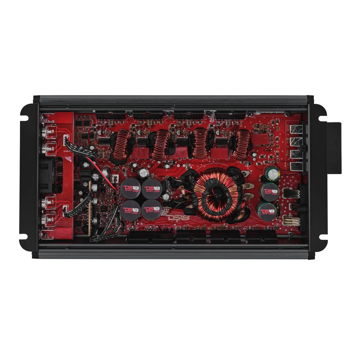 DS18 FRP-2.4K4 | 2400W RMS 4-Channel Amplifier DS18