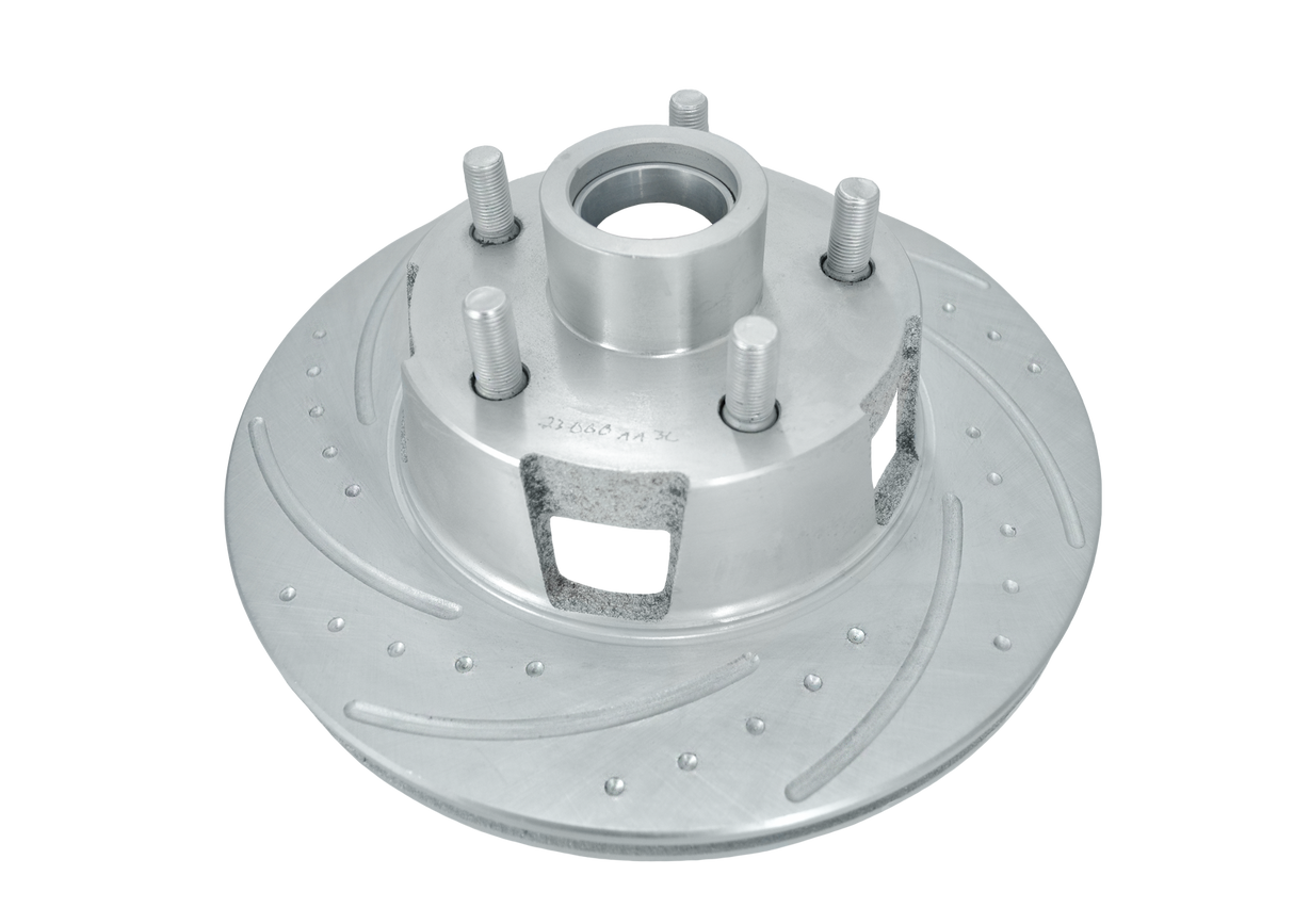 New Front Left Rotor Standard Surface 12.13" 5 X 5.25 And 12.13" 5 X 5.5".