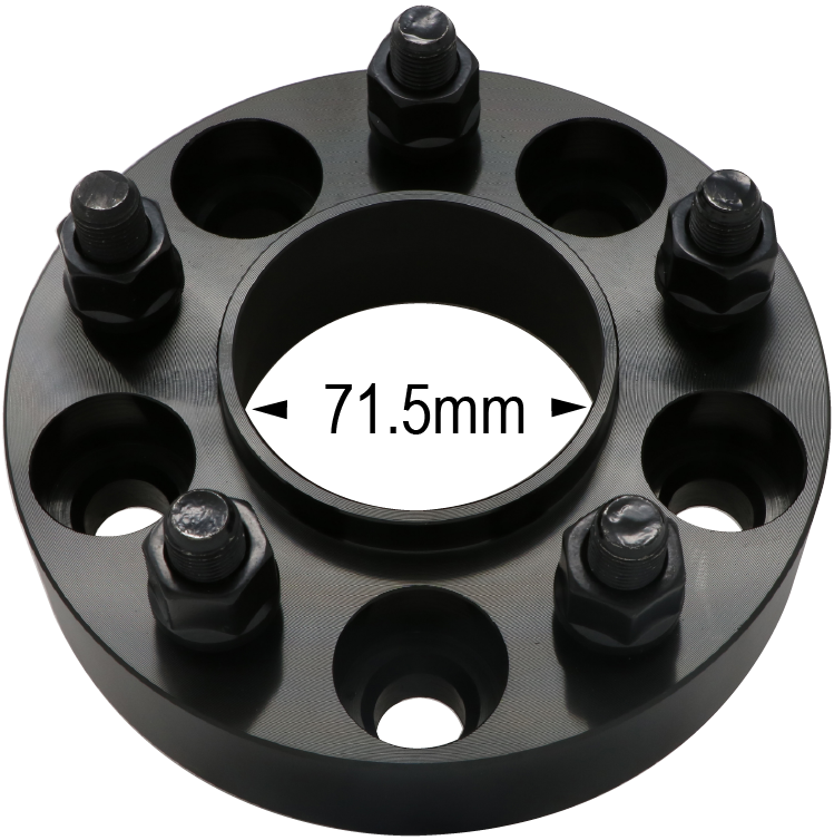 5x115 HUBCENTRIC- 14MM 1.50 STUD / 1" THICK / 71.5MM CB / 71.5MM WB Far From Stock
