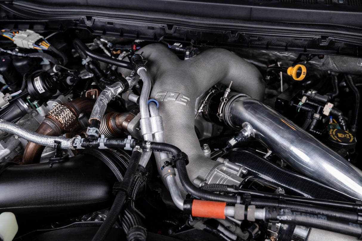 SPE Motorsport 2011-2026 6.7 Powerstroke OE+ Performance Intake Manifold Kit- Custom Powder Coated