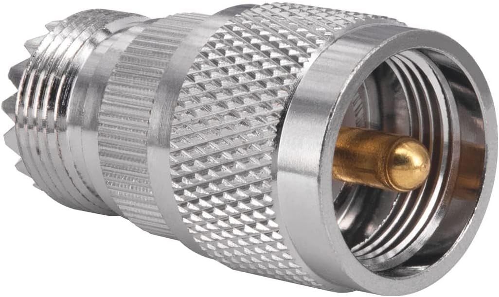 UHF Male (PL-259) to Female (SO-239) adapter TekShack