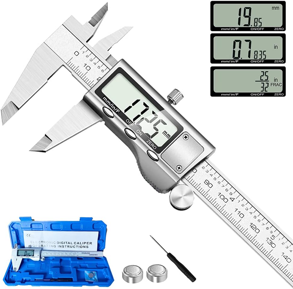 Digital Caliper Measuring Tool TekShack