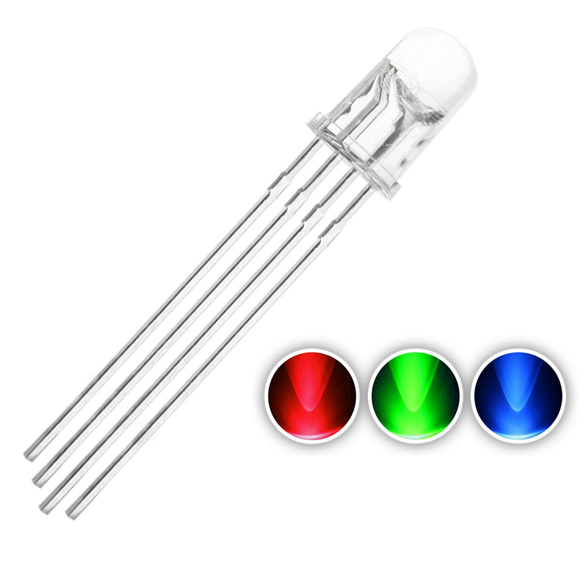 5mm High Brightness Full-Color LED TekShack