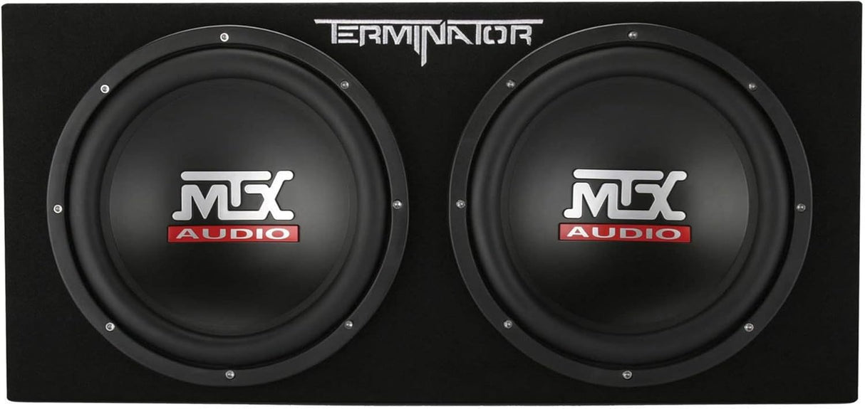 MTX TNE212DV Dual 12in Sealed Enclosure 2,000W MTX