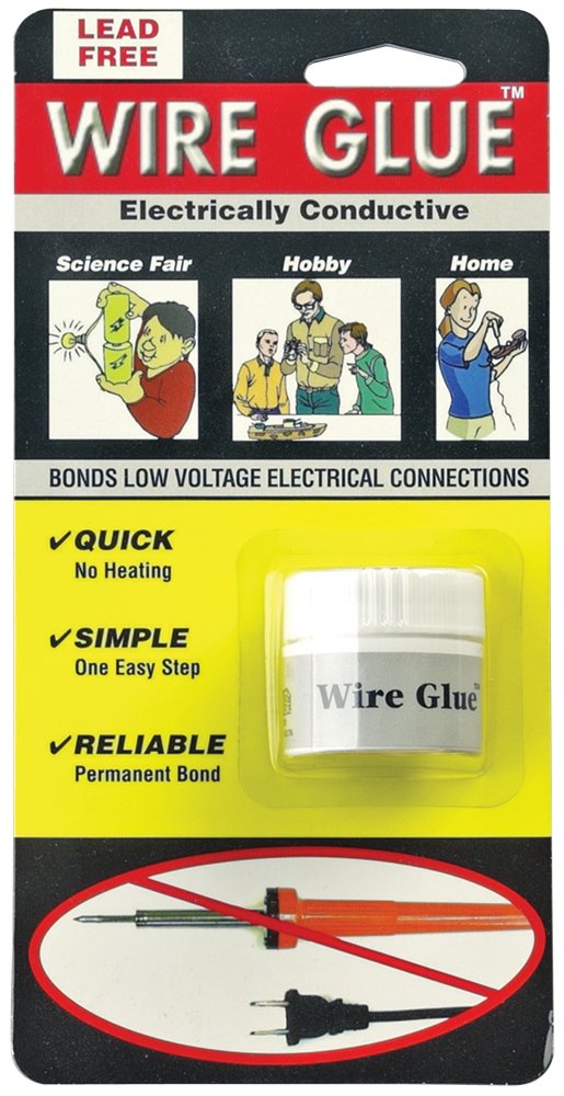 Electrically Conductive Wire Glue – 0.3oz Jar Anders Div./Idolon Technologies
