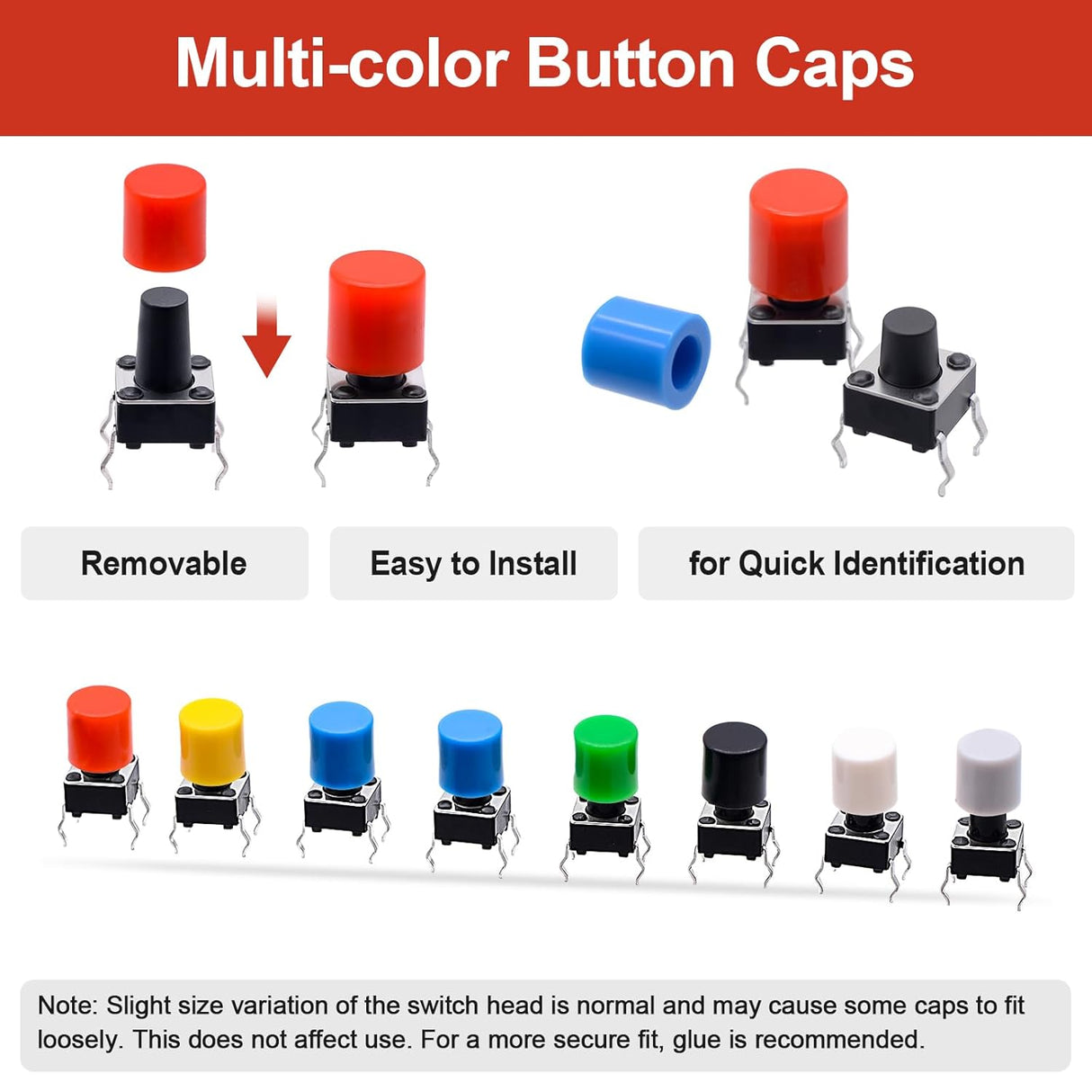 Push Button Momentary Tactile Switch Generic