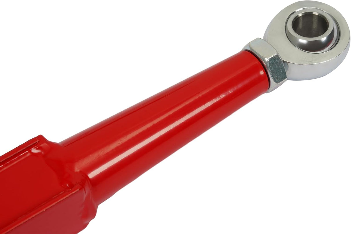Heavy-Duty Steel Boxed Rear Radius Arm Set 6-Piece Red