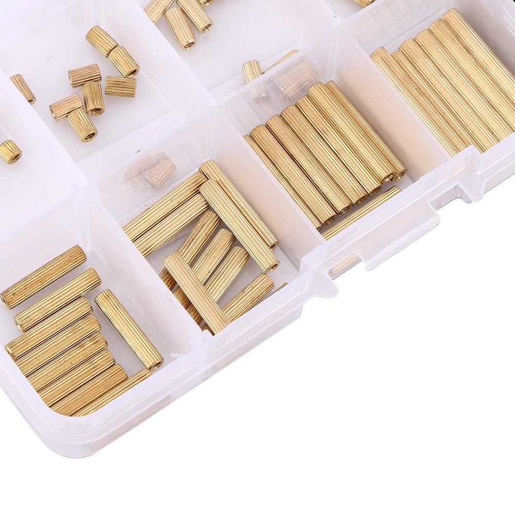 M2 Brass Standoff Kit 270pcs Motherboard Standoffs and Screws Assortment Generic
