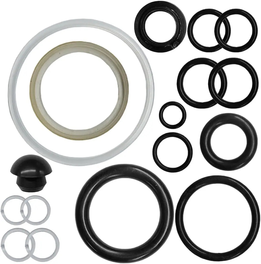 UHANBUT 3 Ton Floor Jack Seal Repair Kit for Horizontal Jacks UHANBUT-UNB-037 15 Each
