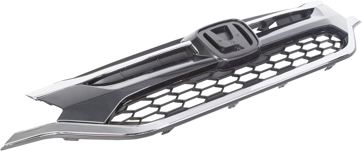 2015-2016 Honda CR-V Front Bumper Grille Replacement Black Chrome