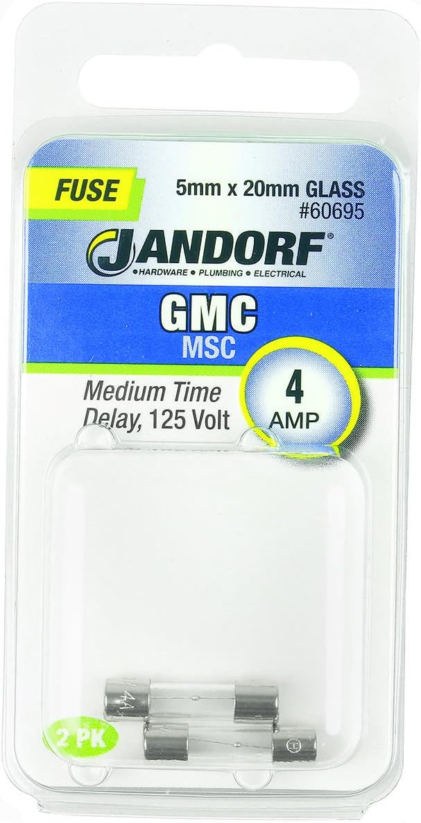 Jandorf Gmc 4A Medium Time Delay 5mm x 20mm Glass #60695 Jandorf