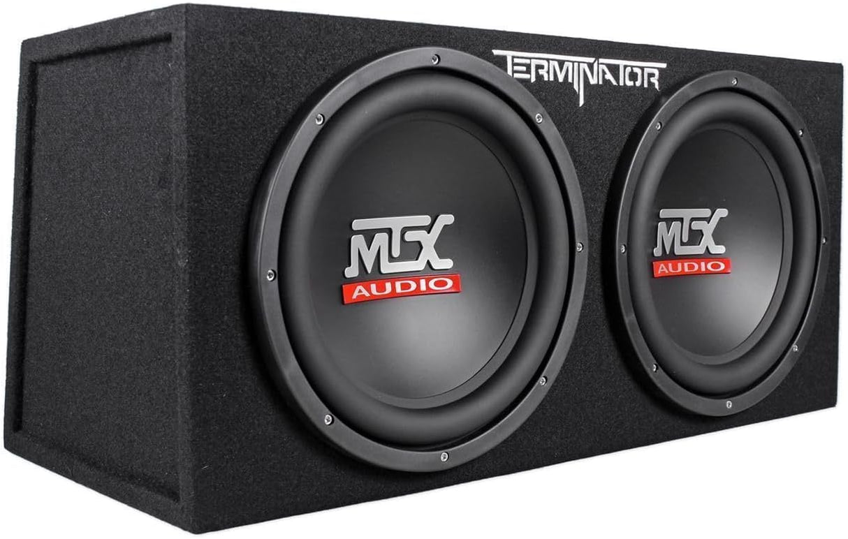 MTX TNE212D Dual 12in Sealed Enclosure (No Amplifier) MTX