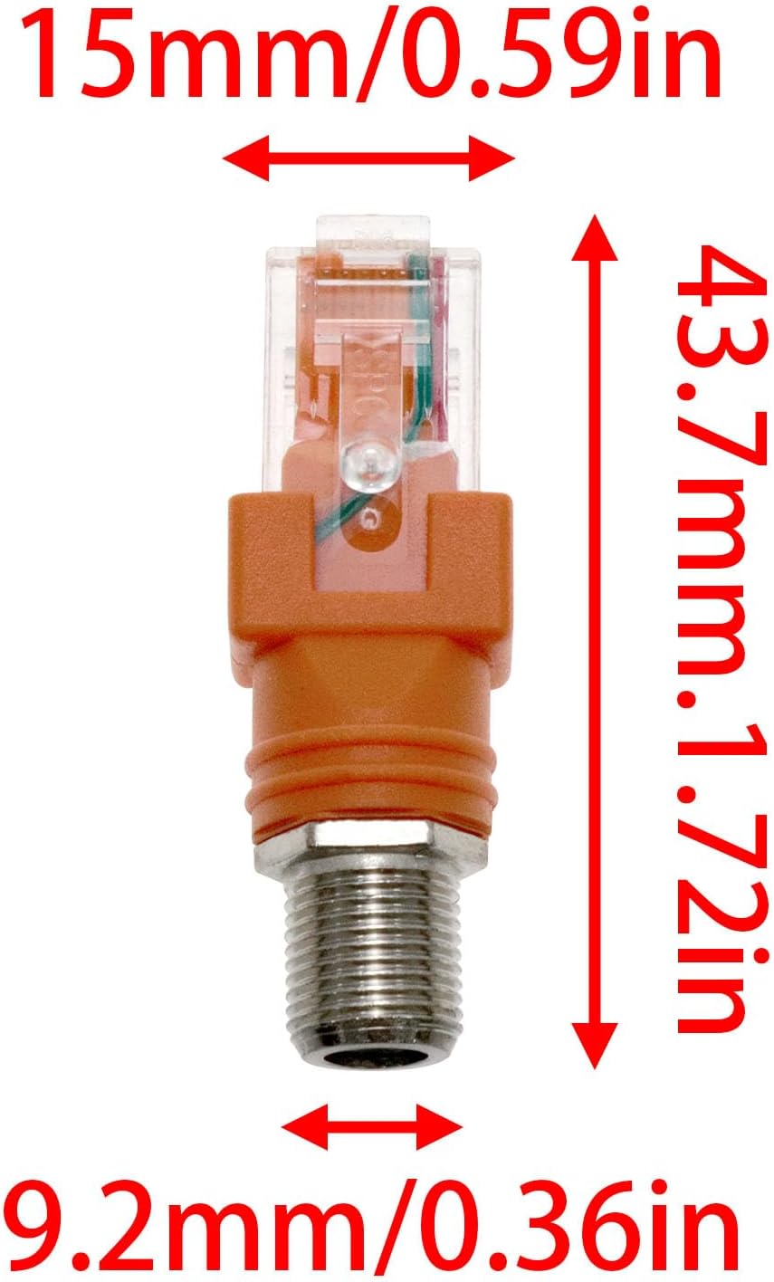 RF to RJ45 Converter Adapter Cat6 Rated And/ or Cat5 TekShack