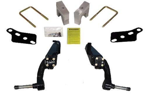 Jake's 6" Spindle Lift Kit 1981-2004.5 Electric / 1996.5-2004.5 Gas Club Car DS w/ Metal Dust Cover