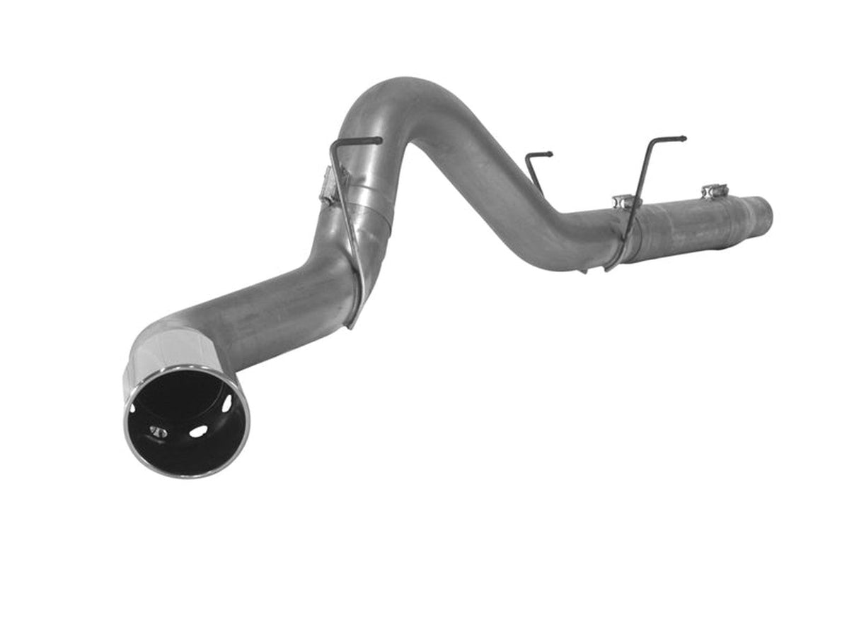 DPF Back Aluminized 5 Inch Exhaust System, 2007.5-2009 Dodge Ram 6.7L Cummins SCS