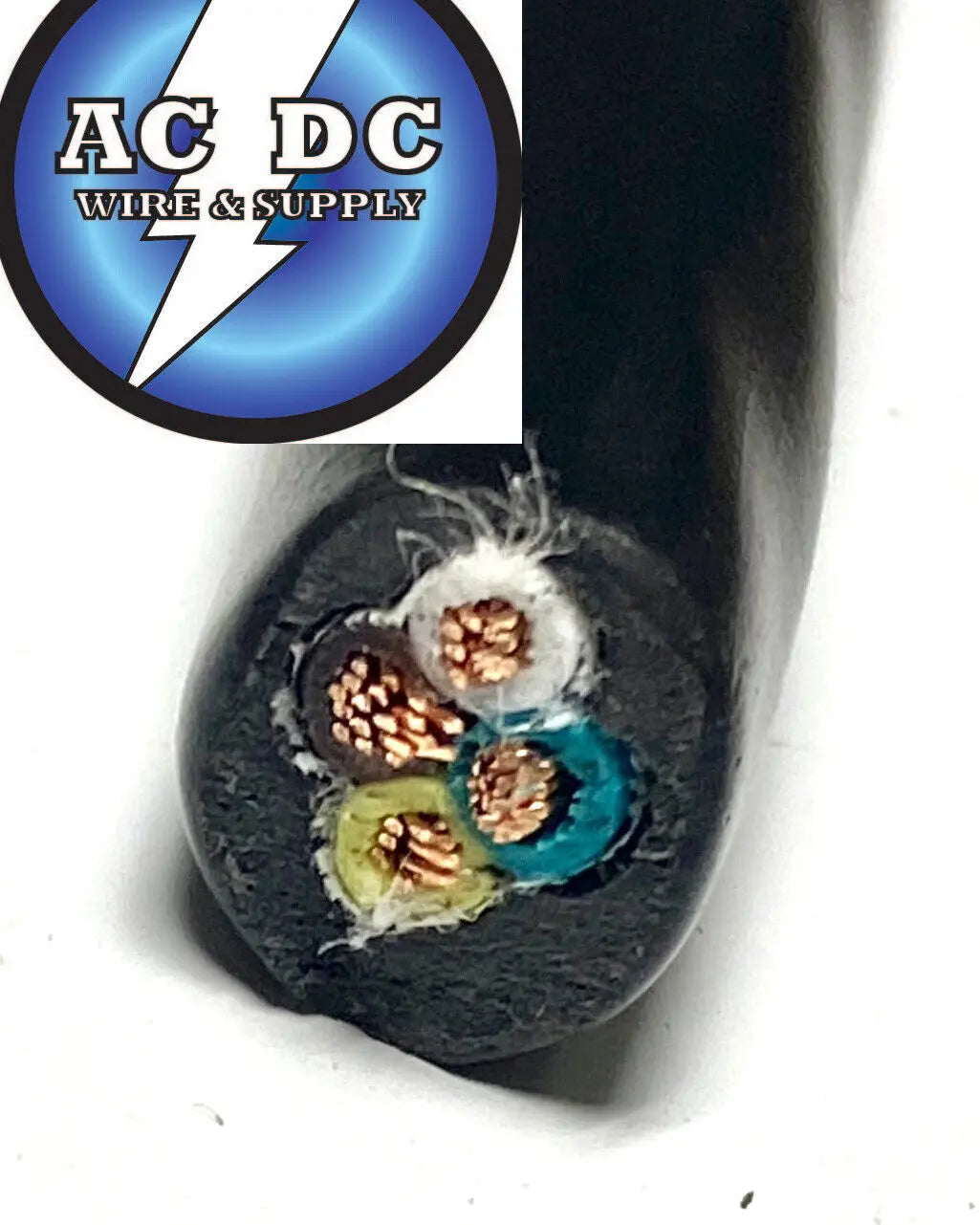 16 Gauge 4 Conductor Wire RV Trailer ROUND Cable Camper Harness 16/4 - PER FT ACDC Wire And Supply