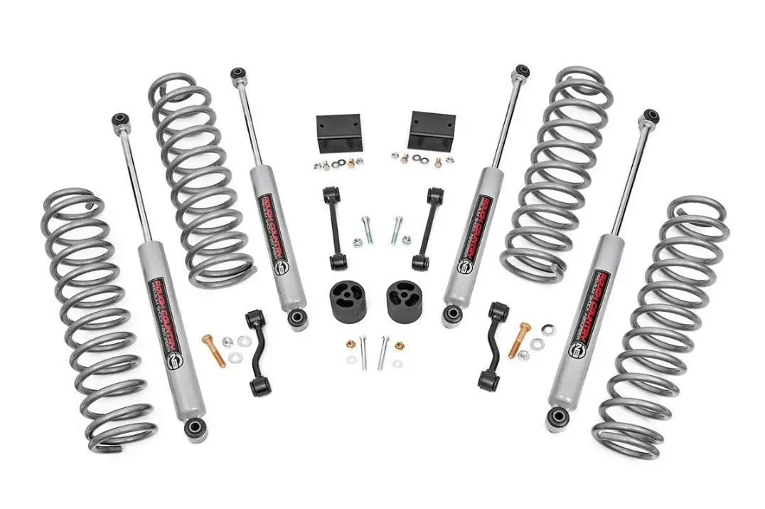 Rough Country 2.5 Inch Lift Kit Jeep Wrangler Unlimited JL 4WD 2018-2023 67731-config