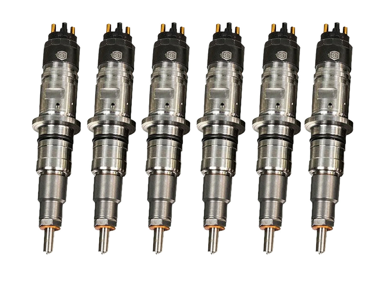 S&S Diesel New Performance Fuel Injector Set, Qty 6, 2007.5-2018 Dodge Ram 6.7L Cummins S&S Diesel