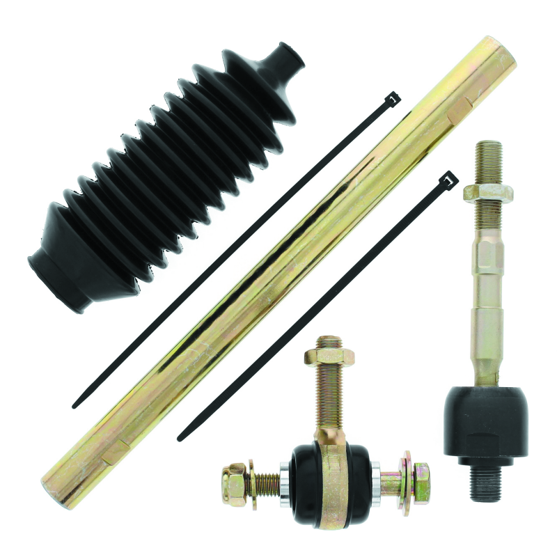 Kit d'assemblage de biellette de direction pour crémaillère de direction QuadBoss 13-18 Can-Am Maverick 1000R - Intérieur et extérieur droit