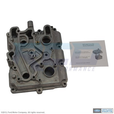 6C3Z6881A OE Oil Cooler Cover Kit, 2005-2007 Ford 6.0L Powerstroke Ford OEM