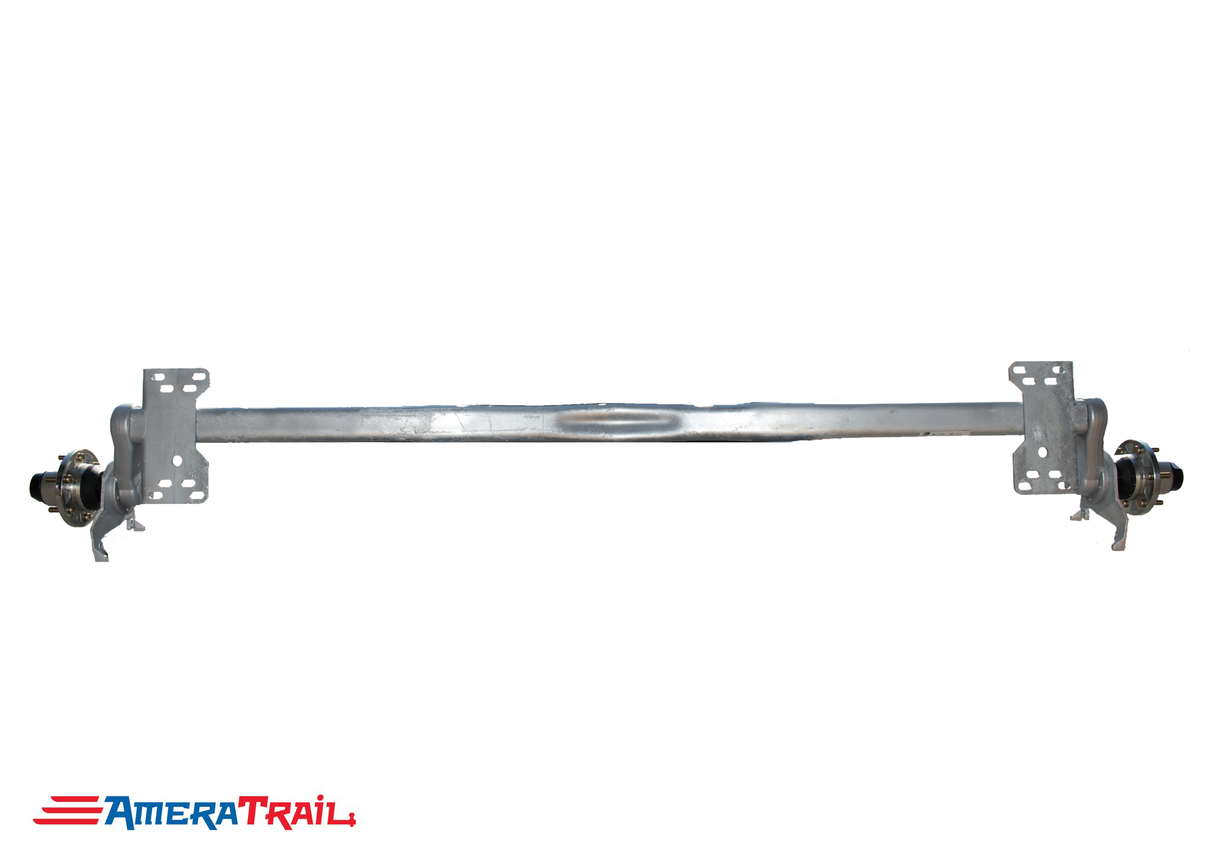6 Lug 6000 Lb Torsion Axle w/ Vortex Hub, V Bend, Available in Multiple Sizes, Without Brakes
