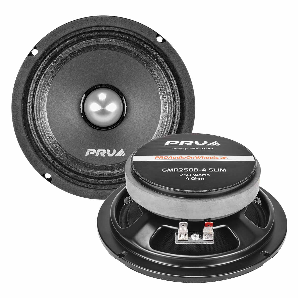 PRV 6MR250B-4 SLIM Midrange PRV Audio