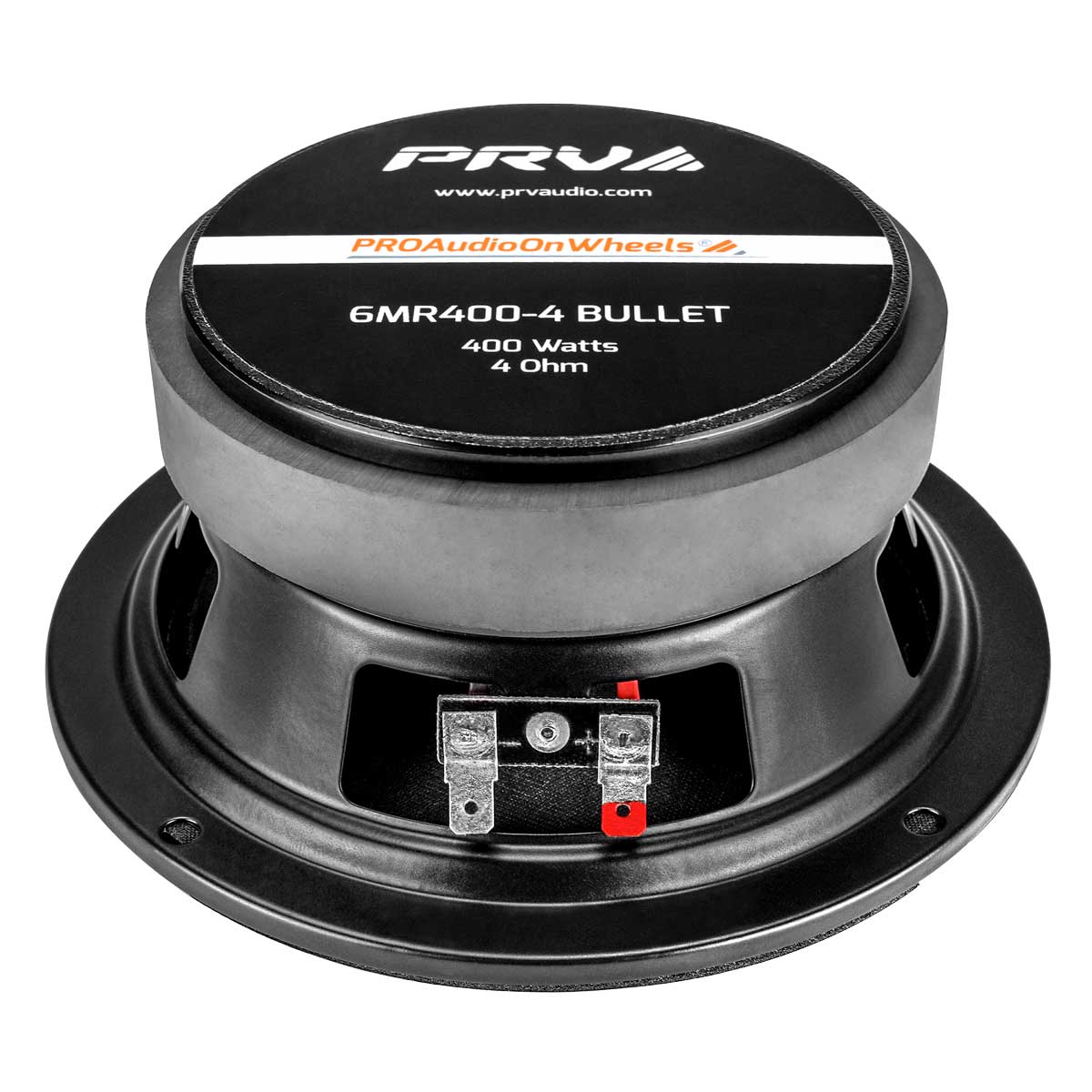 PRV Audio 6MR400-4 Bullet Midrange Speaker 6.5in 400W 4 Ohm