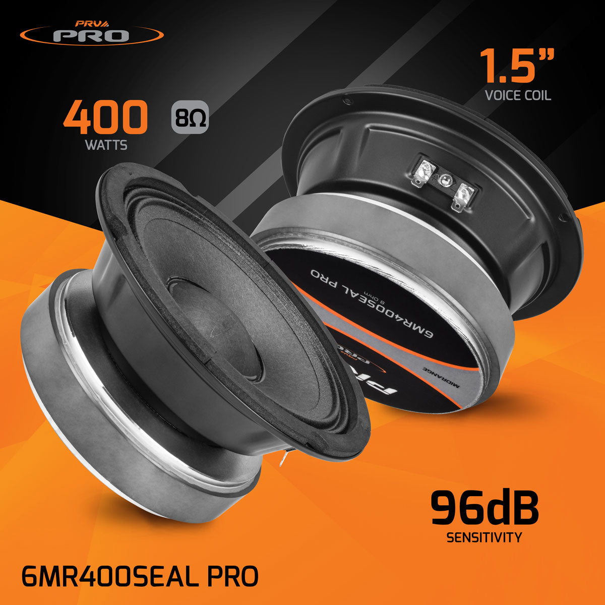 PRV 6MR400SEAL PRO Midrange PRV Audio