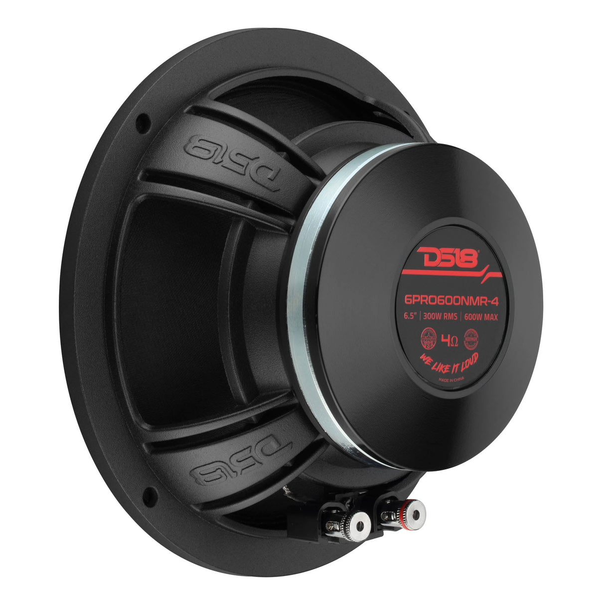 6.5” High-Sensitivity Professional Midrange Loudspeaker with Neodymium Magnet | 300W RMS 4-Ohm