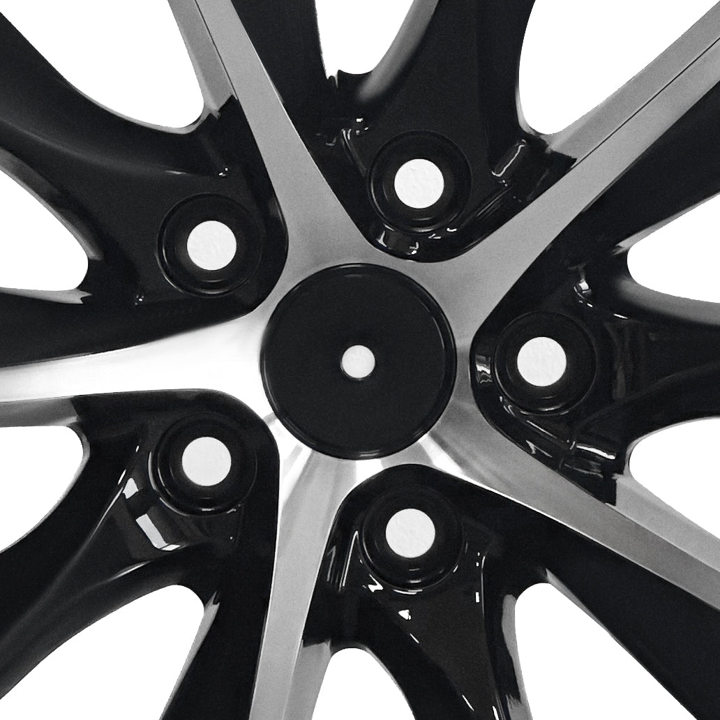 Tesla Wheels Model Y 3 Rims 20x7.5" pcd 5x114.3mm Black Machine Face 1pc