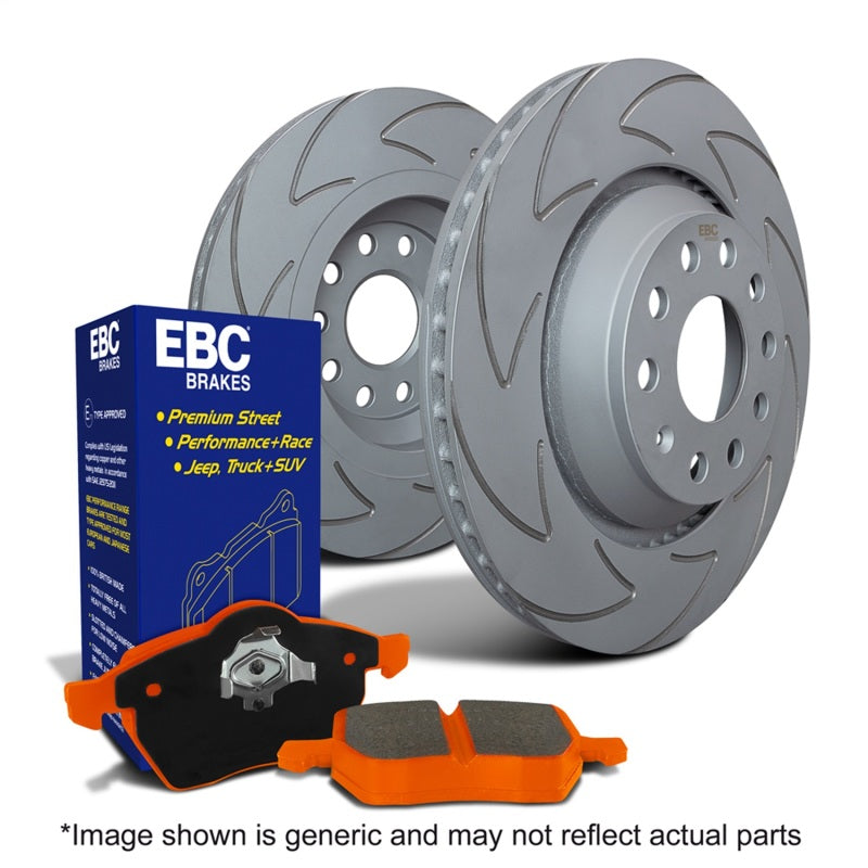 Kits EBC S7 avec plaquettes Orangestuff et rotors BSD