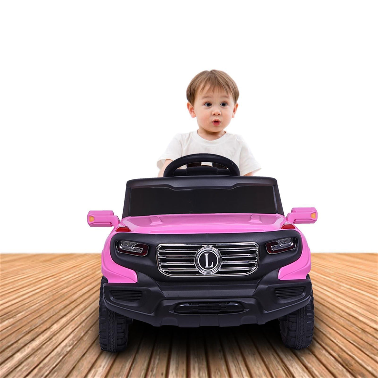 6V Electric Kids Ride On Car Truck with Remote Control and 3 Speeds