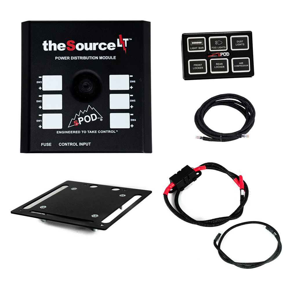 sPod SourceLT Mini6 Universal 6-Circuit Power Management System