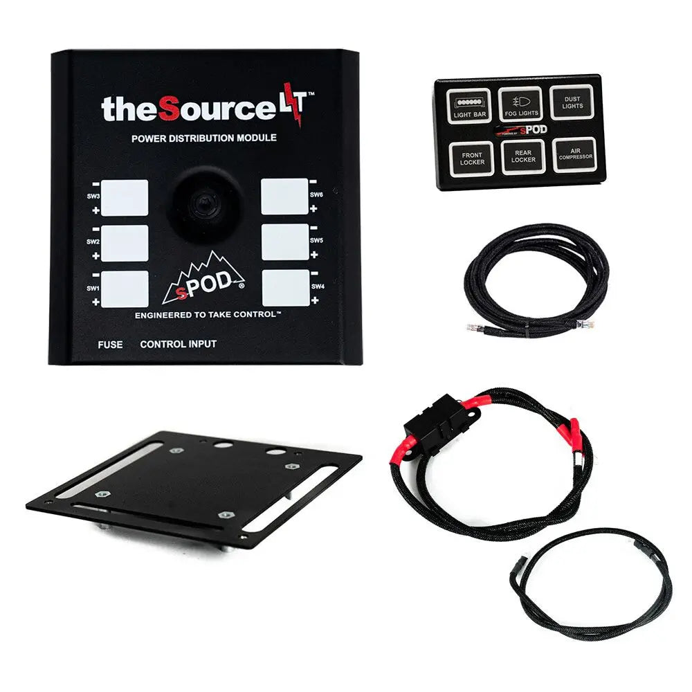sPod SourceLT Mini6 Universal 6-Circuit Power Management System